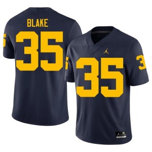 2026-27 Men Stuart Blake College Football #35 U-M Navy Jerseys 544008-980
